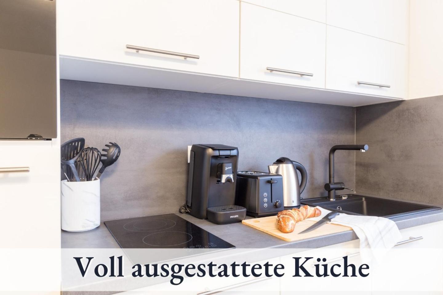 Relaxapartment 2 Massagesessel Smarttv Kueche บีเบอราค อันแดร์ ริสส์ ภายนอก รูปภาพ